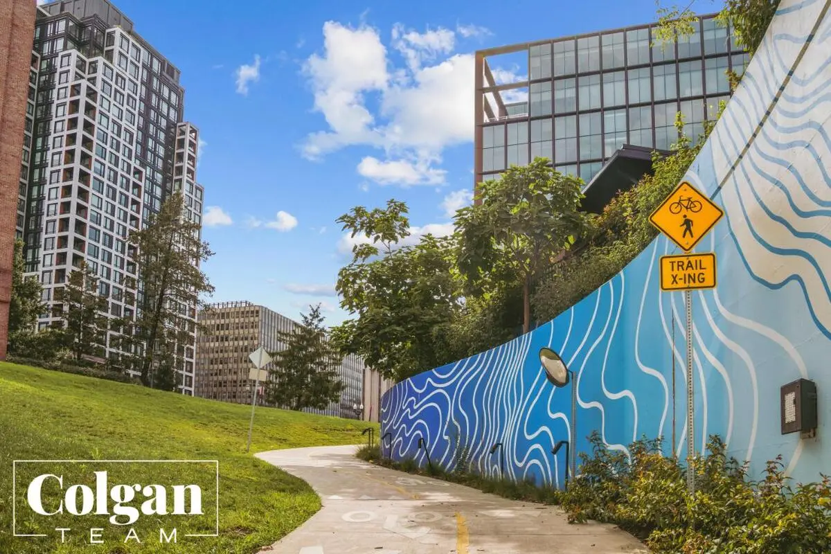 A mural in Mt. Vernon Trail in Arlington, VA