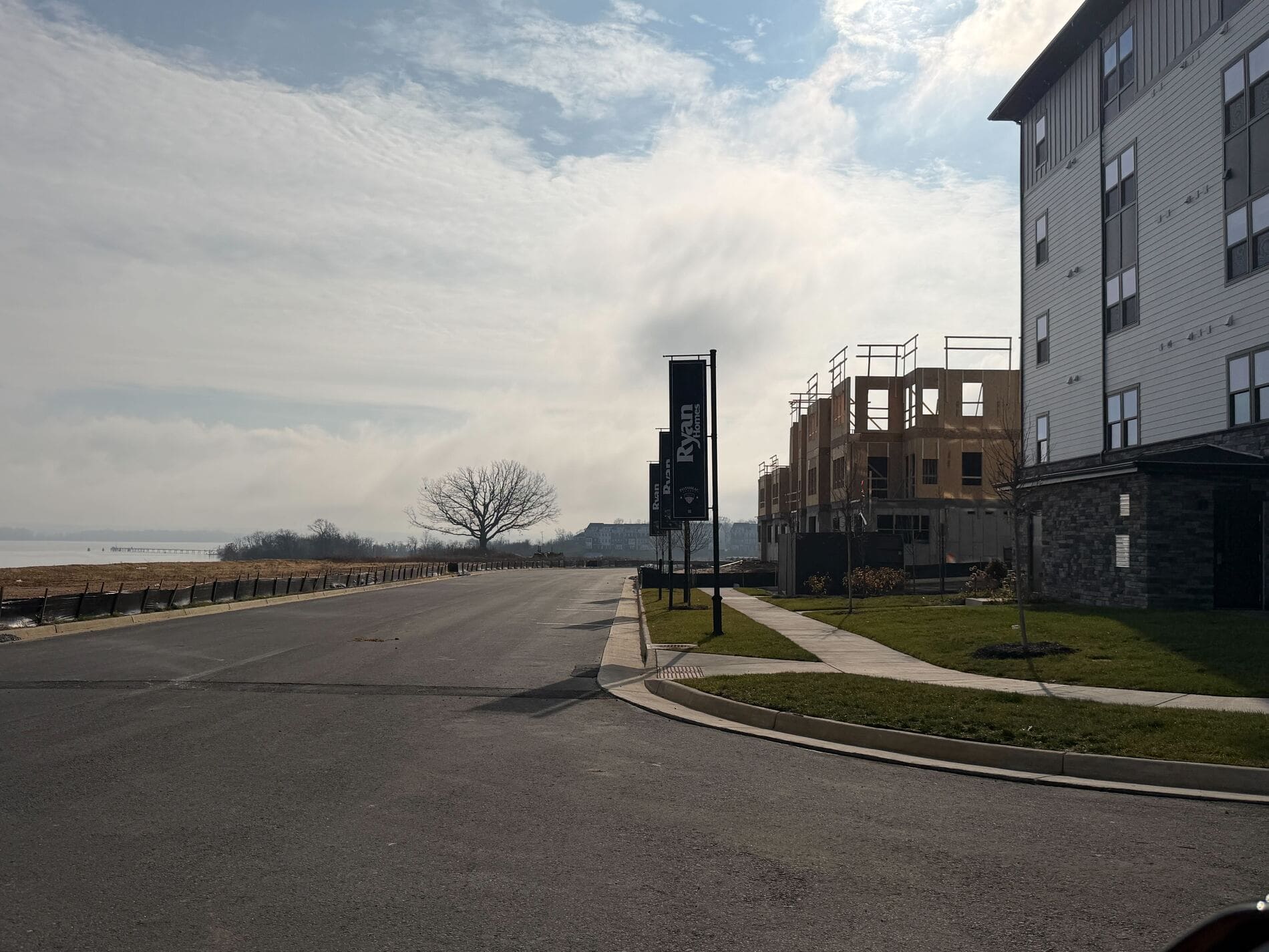Potomac Shores townhomes by Ryan Homes in Dumfries, VA